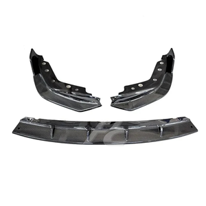 Hancheng Excellent ajustement ABS plastique noir brillant 3 pièces lèvre avant pare-chocs becquet pour BMW série 3 G20 M340i <span class=keywords><strong>M3</strong></span> <span class=keywords><strong>2020</strong></span> + - Product Image 3