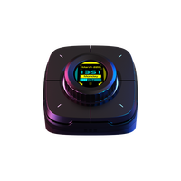 Smart Home Cyberpunk Controller Cololight Stream Desk Arranque de un toque para PC Gaming Control de escritorio Teclados para juegos