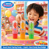 Bonbons en forme de jouet à presser, 25g, bonbons durs remplis de liquide, saveur fruitée, cadeau de fête pour enfants