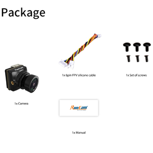 RunCam Phoenix 2 SP Starlight Sensore COMS 1500TVL DC 5-36V NTSC/PAL Telecamera FPV con Visione Notturna per Droni da Corsa RC FPV <span class=keywords><strong>Quadricottero</strong></span> - Product Image 5