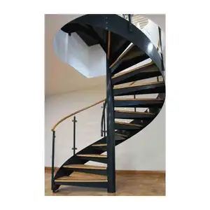 用于商业项目的现代螺旋楼梯预制室外螺旋楼梯