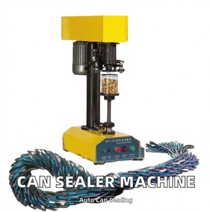 Selladora de Latas Semiautomática de Sobremesa, Selladora de Latas de Aluminio y Tapadora de Botellas para Leche, Té, Café, Refrescos y Latas de PET - Product Image 2