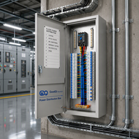 Boîte de distribution d'alimentation double JXF, panneau électrique à transfert automatique