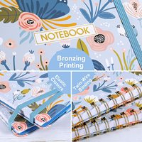 Agenda personnalisé pour Journal intime, carnet de notes à spirale, avec Logo A3, A4, A5