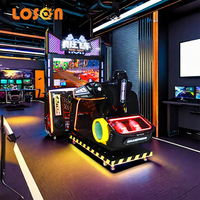 Divertissement intérieur à pièces de haute qualité Geschenk 40 Clips Lucky Planet machines de jeu d'arcade