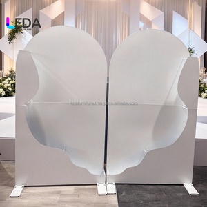 Boîte à fleurs décorative en relief 3D LEDA pour la décoration d'événements de mariage - Product Image 1