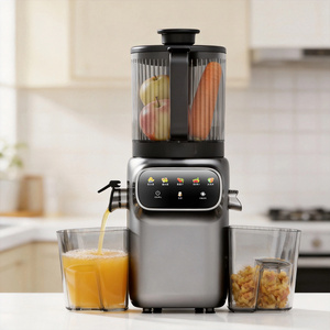 Extracteur de jus à froid électrique personnalisé à haut rendement, pour <span class=keywords><strong>lait</strong></span> de soja, avec grande goulotte d'alimentation de 6,30 pouces, pour smoothies, faible bruit, extracteur lent - Product Image 2