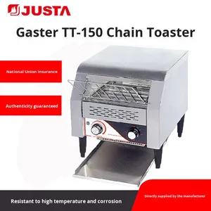 Horno Eléctrico Comercial Justa, Horno Multifuncional de Acero Inoxidable Tipo Riel para Panadería, Máquina para Tostar Pan TT-150 220V - Product Image 4