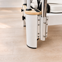 Reformer Pilates Commercial en Alliage d'Aluminium avec Tour de Pilates et Lit Réglable pour Yoga, Fitness et Salle de Sport à Domicile