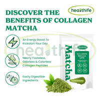Thé à saveur instantanée de marque privée Poudre de boisson au collagène Matcha Offre Spéciale collagène Matcha