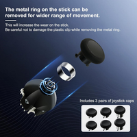 Joysticks Electromagnéticos GuliKit NS55 TMR para Controlador Switch Pro, 720 °   Repuesto de Barra de Tensión Ajustable