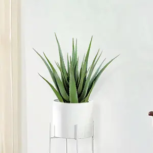 Real Touch 50cm Succulent Decorative Faux Plant Artificial Green Aloe Vera