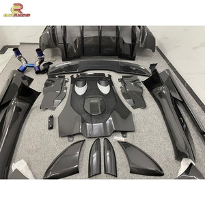 Nuevo Kit de Carrocería de Fibra de Carbono Seca de Alta Calidad Estilo 600LT con Acabado Brillante y Tejido Twill, Parachoques, Capó, Alerón y Escape para 570S 540C - Product Image 5