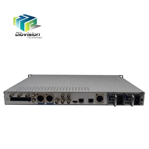 Décodeur DVB-S2 professionnel <span class=keywords><strong>HEVC</strong></span>/H.265 UHD avec décryptage BISS, <span class=keywords><strong>2</strong></span> emplacements CI, sous-titres et volets textiles pour les diffuseurs de télévision - Product Image 2