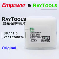 Lentille optique d'origine pour Raytools, nouvelle lentille de protection pour laser à fibre, dimensions 27,9*4,1/24,9*1,5/37X7/38,1*1,6 mm