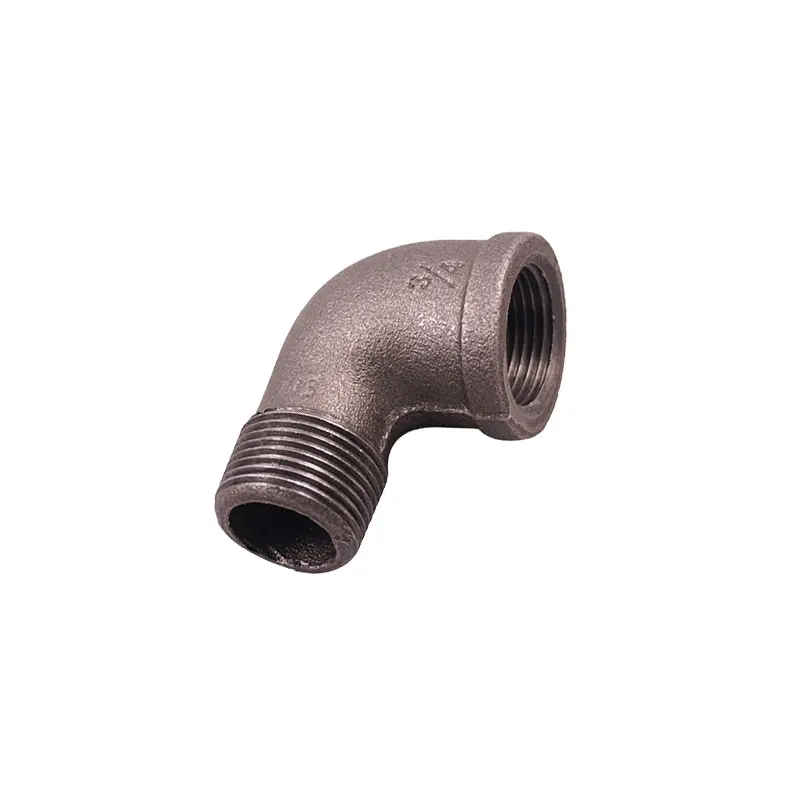Galvanized Thread High Quality Malleable Iron Pipe Fittings for Pipeline Street Elbow