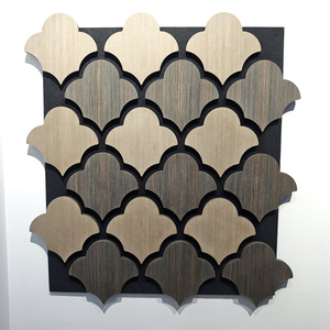 Paneles Acústicos Insonorizantes de MDF, Akupanel, Paneles de <span class=keywords><strong>Madera</strong></span> con Listones, Panel de Pared de Listones de <span class=keywords><strong>Madera</strong></span> para Decoración de Interiores, Pared o <span class=keywords><strong>Techo</strong></span> - Product Image 3