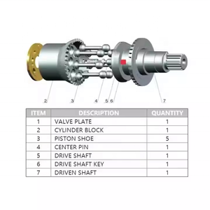 Ремкомплекты для гидравлических насосов <span class=keywords><strong>Parker</strong></span> F11: новые поршневые детали из чугуна для механических двигателей высокого давления, включая F11-005, F11-006 - Product Image 3