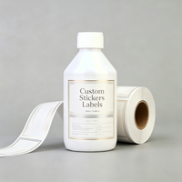 Bouteille de stockage de réactifs liquides à col étroit en HDPE de 260 ml avec service d'étiquetage personnalisé pour l'emballage de produits chimiques liquides