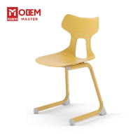 Chaise d'étudiant MINYI ALBA en acier PP, chaise à arc de haute qualité, durable et ergonomique pour la salle de sport, le bureau et les études