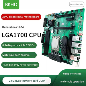 Placa Base BKHD Z690 MATX NAS LGA1700 8 SATA 4 M2 4 LAN 2.5G Intel I226V para Servidor de Almacenamiento - Product Image 2