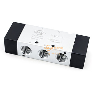 Sxqd 4A420-15 วาล์วควบคุมลมแบบสองตำแหน่งห้าทาง 3/8 นิ้ว สำหรับกระบอกลม - Product Image 1