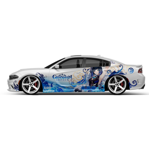 สติ๊กเกอร์ติดรถยนต์ลายอนิเมะ Genshin Impact <span class=keywords><strong>Itasha</strong></span> 11 สาวน้อย ลายกราฟิกสีสันสดใส สำหรับตกแต่งข้างรถ วัสดุไวนิล แบบ JDM ใช้ได้กับรถทุกประเภท - Product Image 1