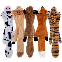 Jouets en peluche pour animaux de compagnie Joysing, nouveaux et mignons, en forme d'animaux de dessin animé, jouets à couiner pour chiens et chats
