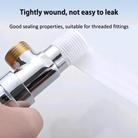PTFE Thread Seal Waterproof Sealing Tape for Pipe, Plumbing, Faucet - High Temperature Resistant, Plumbing Link Tape