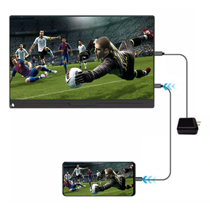 Màn Hình Cảm Ứng 15.6 4K USB Type-C, Màn Hình Hiển Thị <span class=keywords><strong>Lcd</strong></span> Di Động Cho Máy Tính Xách Tay, Máy Tính Cá Nhân, Điện Thoại MAC, Xbox, PS4, Màn Hình Cảm Ứng Chơi Game - Product Image 1