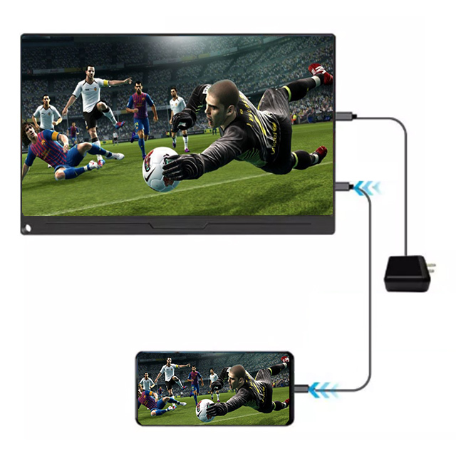 15.6 Touch Screen 4K USB Type-C Portable Monitor Lcd Screen Display For Laptop PC MAC Phone Xbox PS4 Gaming Touch Monitor