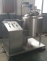 Pasteurisateur automatique de produits laitiers à petite échelle bon prix équipement de pasteurisation automatique de cuve de lait pasteurisé à vendre