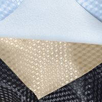 Coussin de siège en cuir synthétique à effet 3D de haute qualité, cuir semi-PU lisse pour sièges de moto