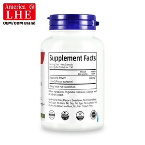 Capsules de Sceau de Boucher Personnalisées Shecome 500mg, 150 Capsules Végétales, Favorisent la Circulation pour Adultes, Complément Sceau de Boucher - Product Image 2
