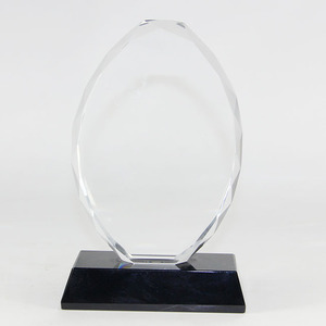 Whole <strong>Blank</strong> Peak <strong>Shield</strong> K9 Crystal Glass <strong>Trophy</strong> Award - Product Image 3