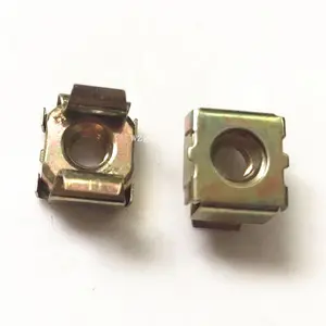 M4 M5 M6 M8 M10 M12 Carbon Steel Stainless Square Weld Lock Spring Cage Nuts For Wood Furniture