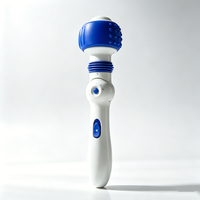 Masseur vibrant portatif à 3 angles réglables, outil de massage corporel portable, 2 vitesses pour soulager les douleurs du dos, du cou et des épaules