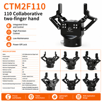 Pinza Colaborativa Avanzada CTM2F110 con Control de Posición, Velocidad y Fuerza para Automatización Inteligente de Almacenes y Fábricas