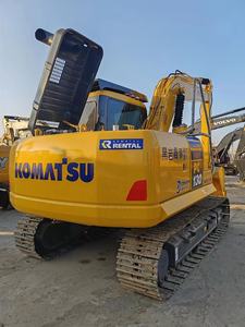 Excavadora de cadenas Komatsu PC130 original de Japón, de 13 toneladas, con motor de alta calidad para excavación, con certificación CE y EPA. - Product Image 1