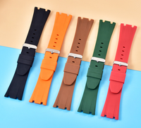 Fabrikverkauf Hochwertiges Silikon-Uhrenarmband für AP Luxus-Uhrenband 26mm Verschiedene Farben Silikon-Uhrenzubehör