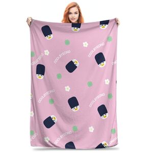 Manta de Franela Floral, Manta para Siesta, Resistente a la Decoloración, Ligera, para Cama, Sofá, Sillón, Impresión Personalizada, OEM, ODM, YH-MT-111 - Product Image 1