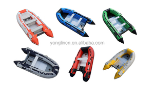 Nouvelles arrivées 330cm PVC Hypalon Bateau <span class=keywords><strong>de</strong></span> pêche gonflable Plancher en aluminium Dériveur pour 4 personnes - Product Image 6