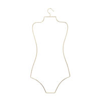 Cintres en Métal pour Maillots de Bain, Bikinis, Lingerie et Soutiens-Gorge – Présentoir en Forme de Corps