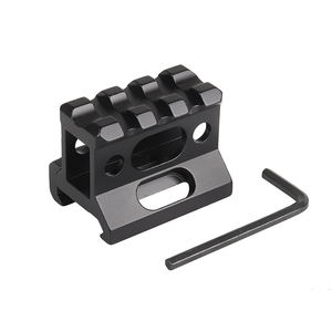 Eraoptics 5D, Soporte Elevador Absoluto Co-witness, Soporte Elevador Delgado de 3 Ranuras, Soporte Corto de 1 Pulgada de Alto, Soporte de Aluminio de 20 mm para Mira de Punto Rojo - Product Image 2