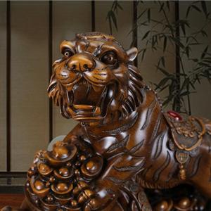 Estatua de Tigre de Resina Pintada a Mano, Regalo de <span class=keywords><strong>Año</strong></span> Nuevo <span class=keywords><strong>Chino</strong></span> 2025, Figura Decorativa - Product Image 5