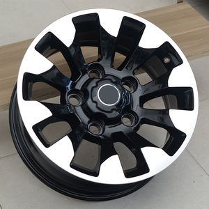 Jantes en alliage R18 5x165.1, 4 pièces, design multi-rayons, finition noire, sur mesure pour DeLand Rover Defender Allpys Fender 3 - Product Image 2