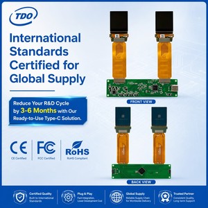 Layar Mikro 3.5K 90Hz 1.3 Inci Antarmuka MIPI dengan Modul Papan Penggerak DUAL Type-C untuk Simulator Headset VR/MR/XR Kelas Atas - Product Image 5