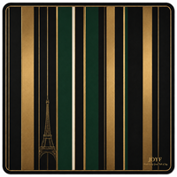 Tapis de mahjong imprimé sur mesure en néoprène, tapis de table de jeu de mahjong de luxe, imperméable, pliable, antidérapant, en caoutchouc, pour la vente en gros
