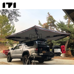 Toldo <span class=keywords><strong>para</strong></span> Lateral de Auto 3x3, Toldos 180, Carpa Independiente <span class=keywords><strong>para</strong></span> Camioneta, Portaequipajes de Techo Todoterreno 4x4, Estuche Rígido 270 - Product Image 2