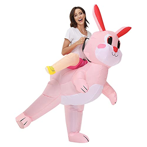 Costume de mascotte gonflable unisexe pour adultes, lapin de Pâques et insectes, pour festivals, carnavals et fêtes - Product Image 1